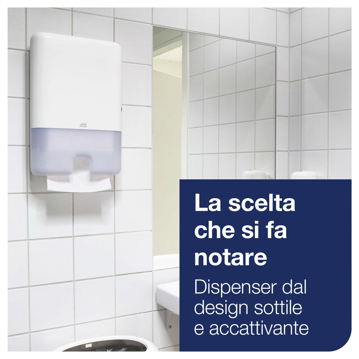 Tork Dispenser Asciugamano H2 intercalato Bianco