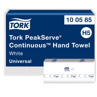 Tork PeakServe®Asciugamani a erogazione continua, bianchi, H5