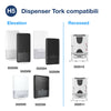 Tork PeakServe®Asciugamani a erogazione continua, bianchi, H5