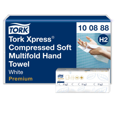 Tork Xpress®Asciugamani intercalati Soft compressi bianchi H2