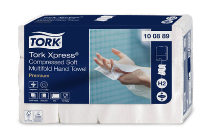 Tork Xpress®Asciugamani intercalati Soft compressi bianchi H2