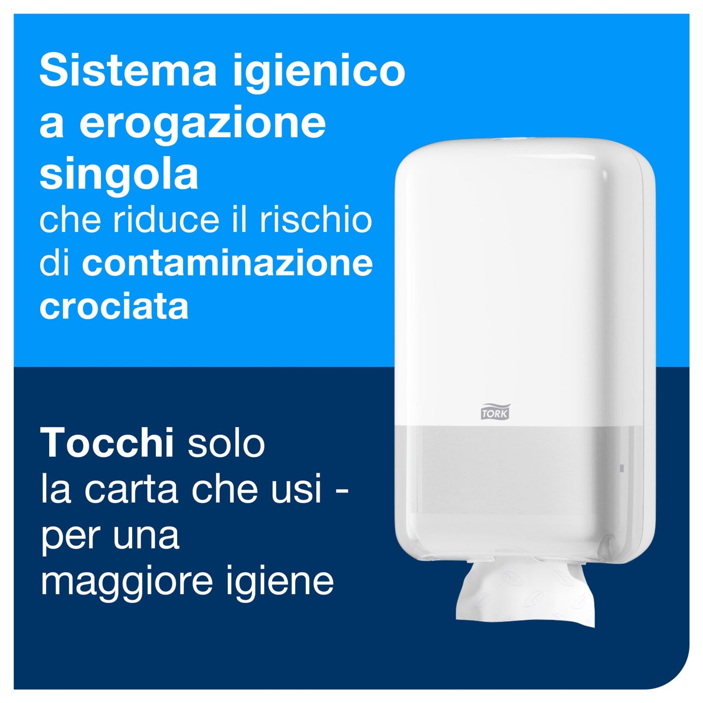 Tork Carta igienica intercalata Soft bianca T3