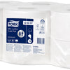 Tork Rotolo carta igienica Mini Jumbo bianco, T2, qualità Advanced, 2 veli, 12 rotoli da 130 metri, 120207