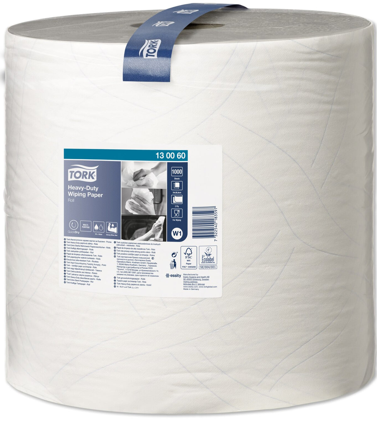 Tork Carta ultraresistente per asciugatura