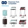 Tork Carta ultraresistente per asciugatura industriale blu W1/2