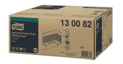 Tork Carta ultraresistente per asciugatura industriale blu W4