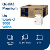 Tork Veline per il viso Extra Soft cubo, fazzoletti bianchi