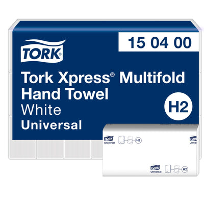 Tork Xpress®Asciugamani piegati a Z bianchi H2