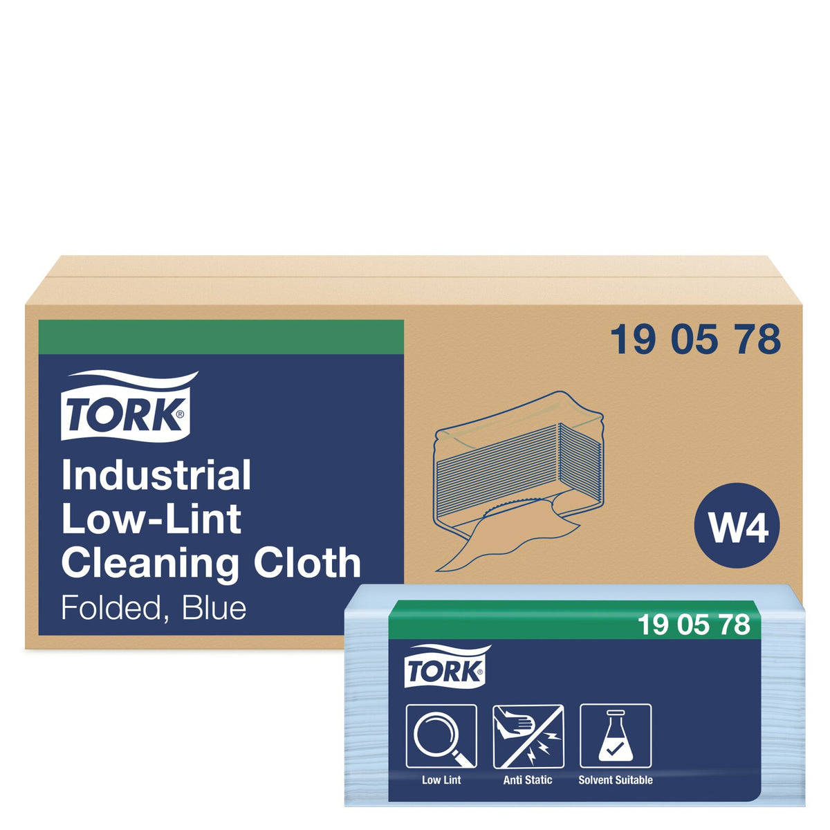 Tork Panni per pulizia industriale senza residui
