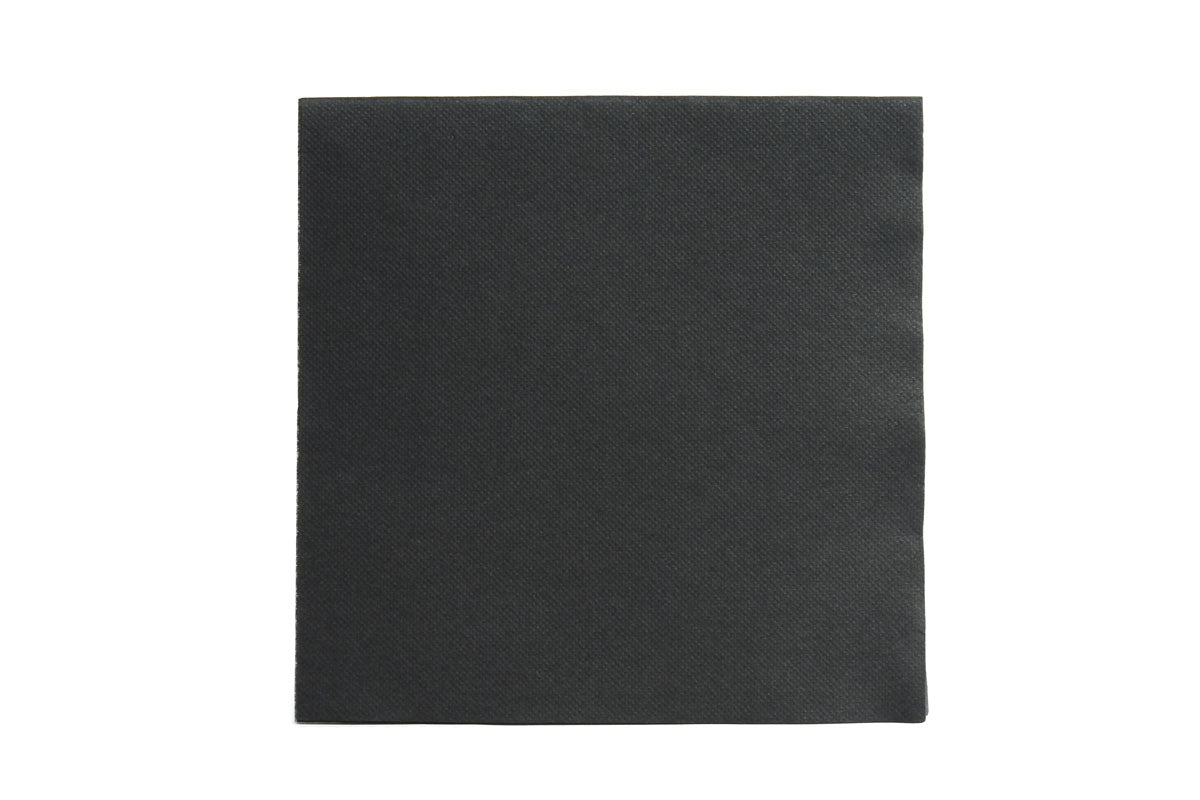 Duni Tovagliolo Microgoffrato 38X38 2V PC Nero (CT=800PZ)