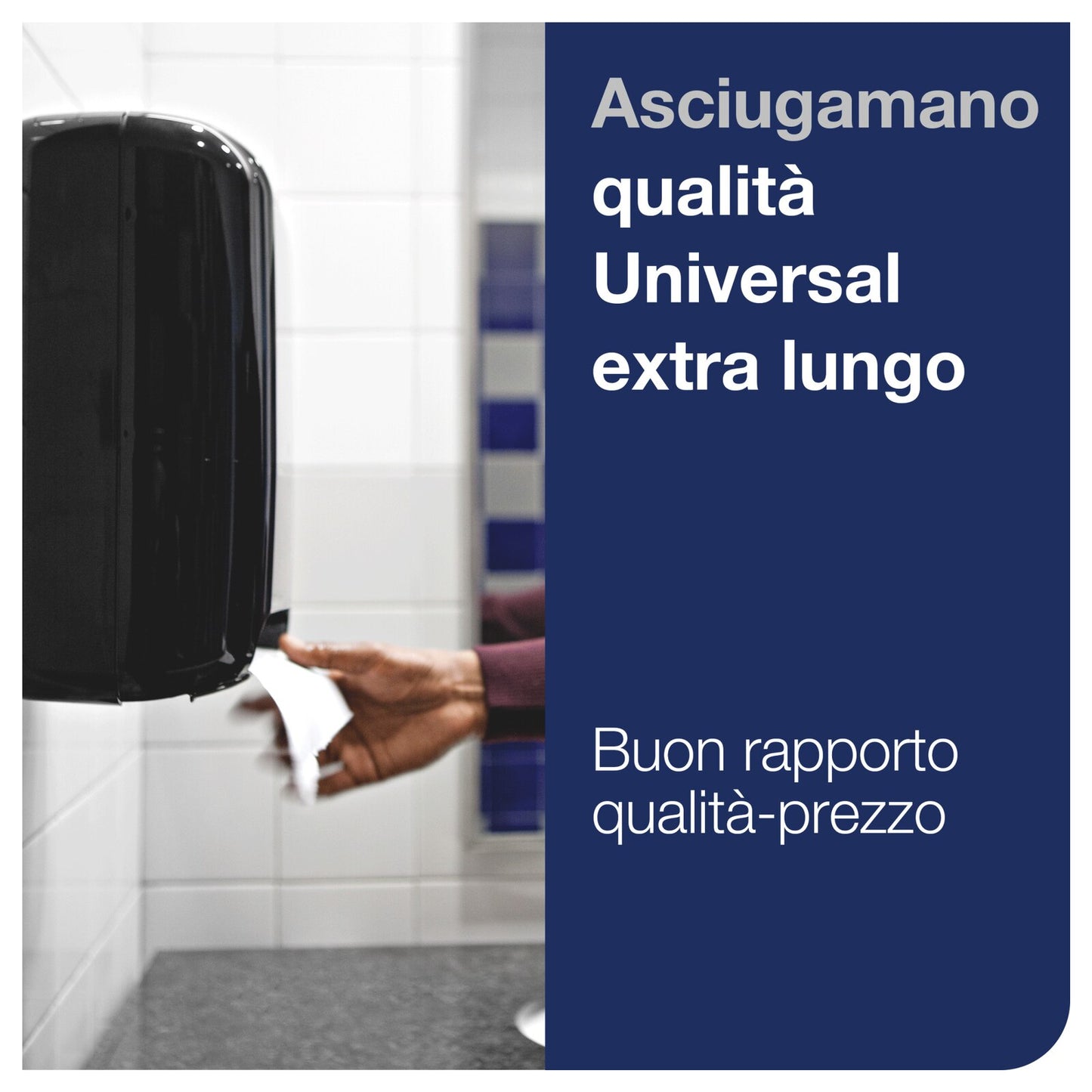 Tork Matic®Asciugamani di carta a rotolo extralunghi bianchi H1