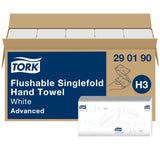 Tork Asciugamano H3 a erogazione singola a "V" 2V Bianco CF=3750PZ