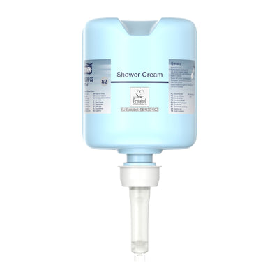 Tork Crema doccia liquida mini, S2, fragranza unisex, 8 flaconi da 475 ml, 420602