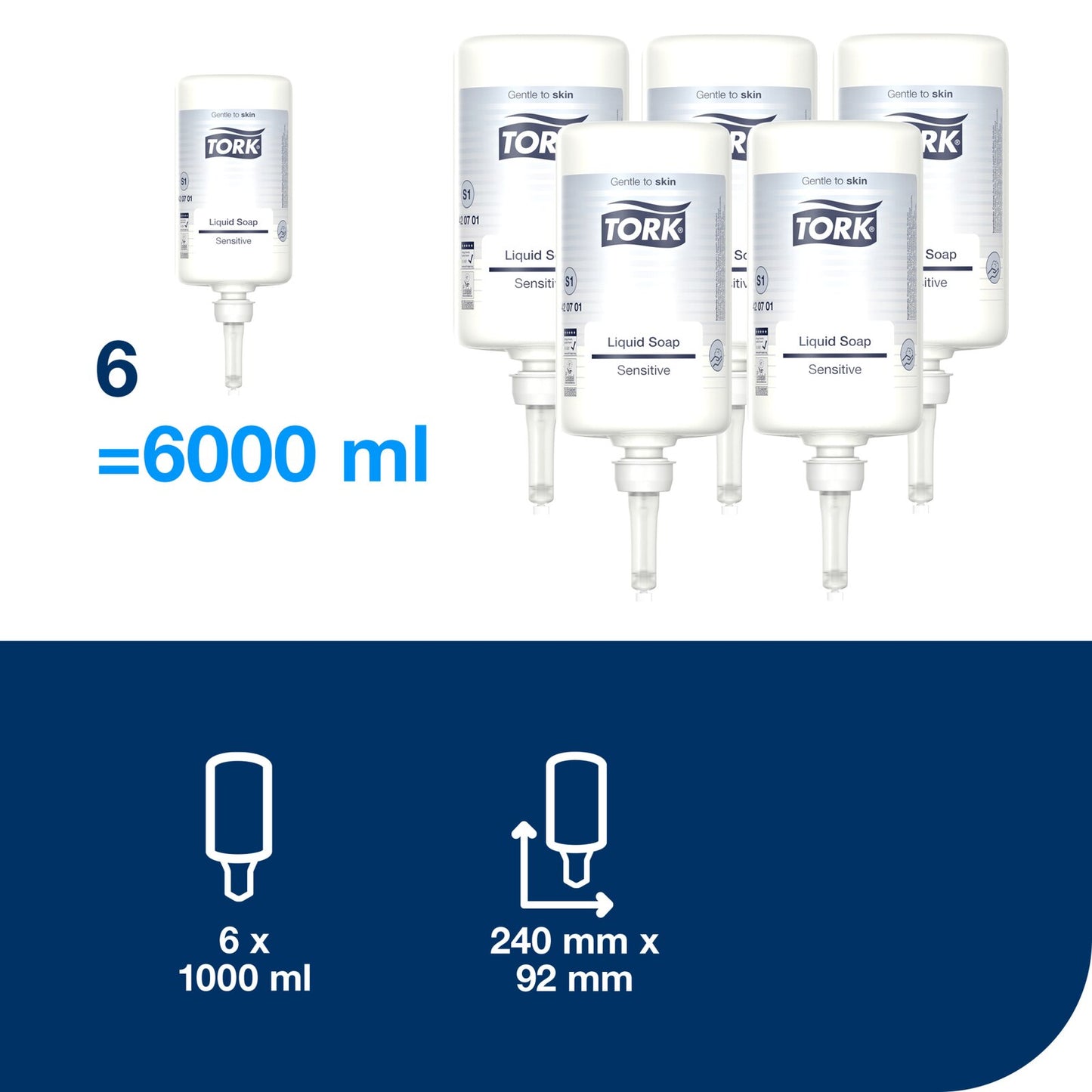 Tork Sapone liquido per pelli sensibili
