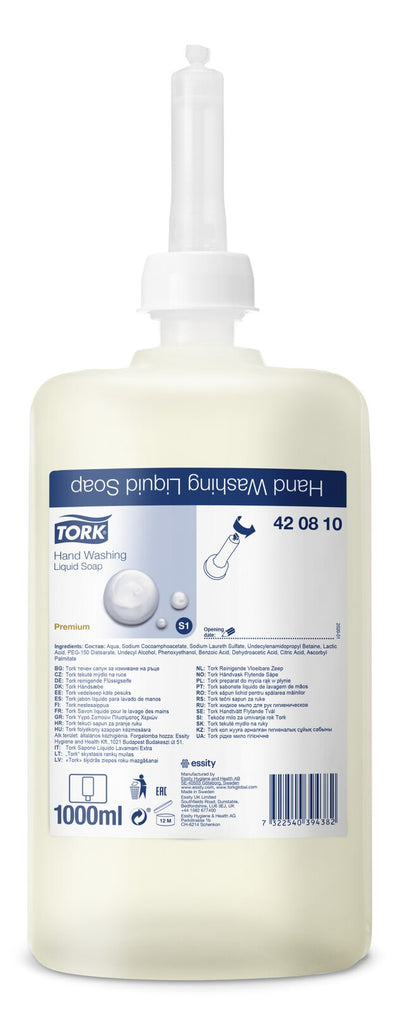 Tork Sapone Liquido per mani senza profumazione, S1/S11