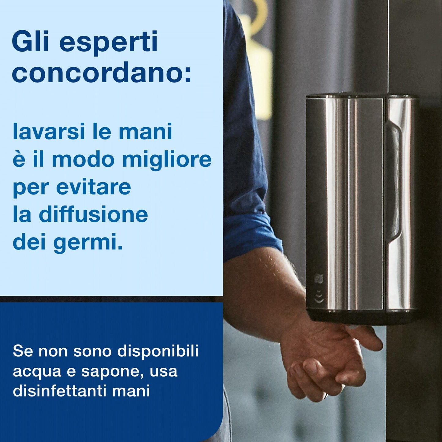 Tork disinfettante mani gel con alcol S4