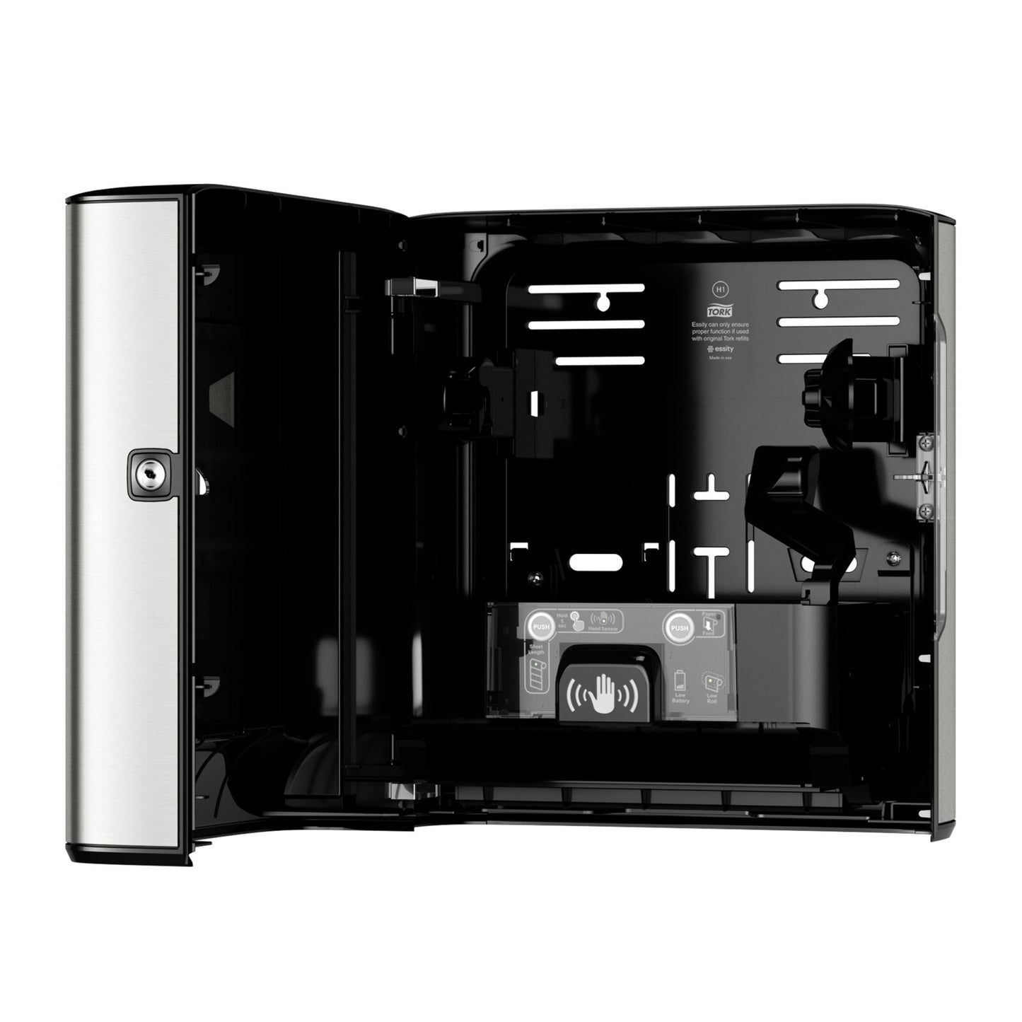 Tork Matic®Dispenser per asciugamani a rotolo con sensore Intuition™ Acciaio Inox H1