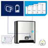 Tork Matic®Dispenser per asciugamani a rotolo con sensore Intuition™ Acciaio Inox H1