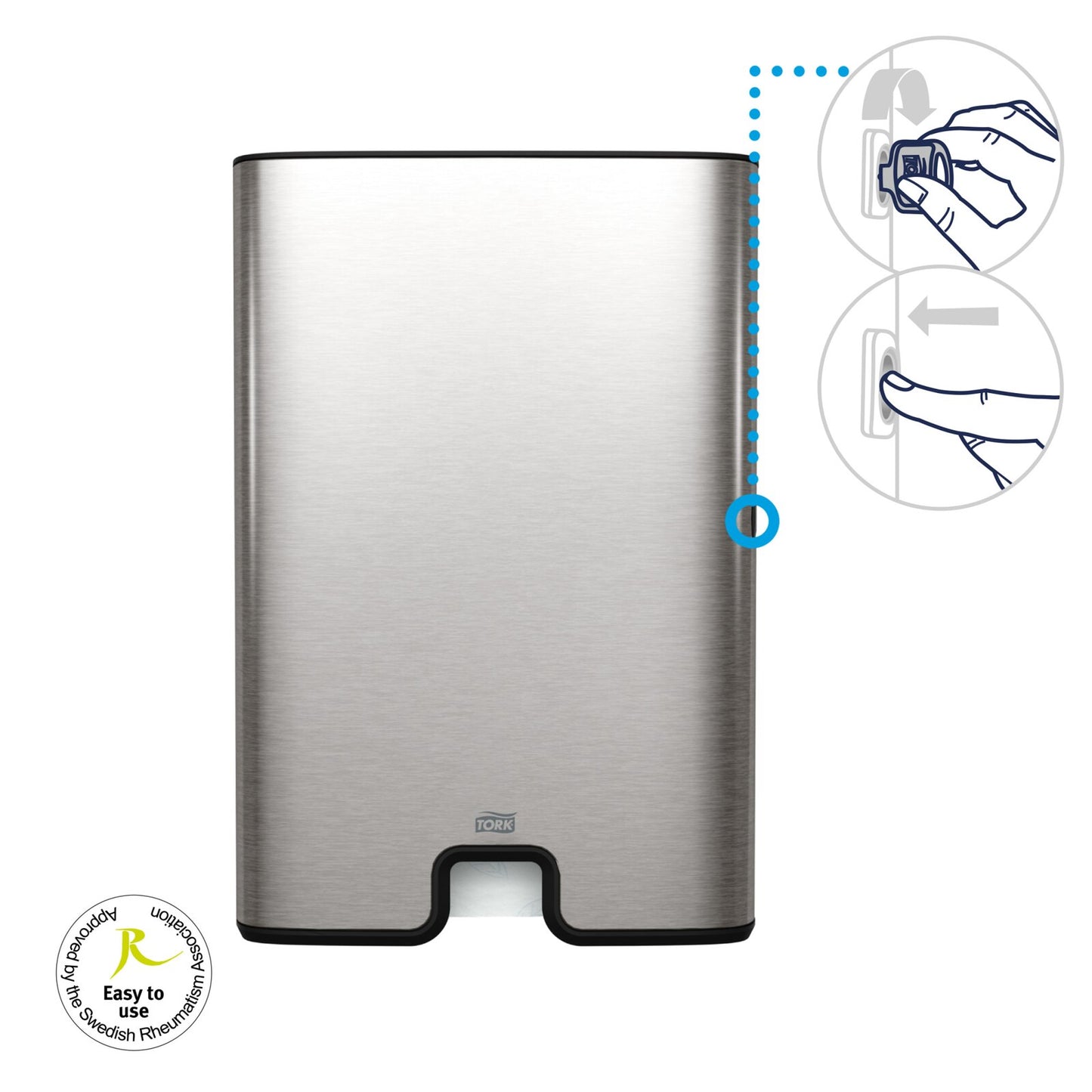 Tork Xpress®Dispenser per asciugamani intercalati Acciaio Inox H2
