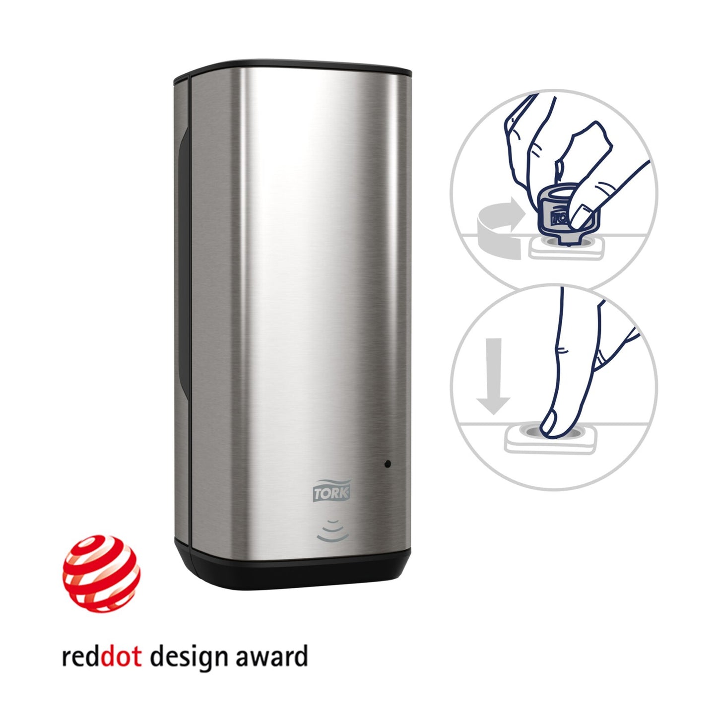 Tork Dispenser di prodotti per la cura della pelle con sensore Intuition™