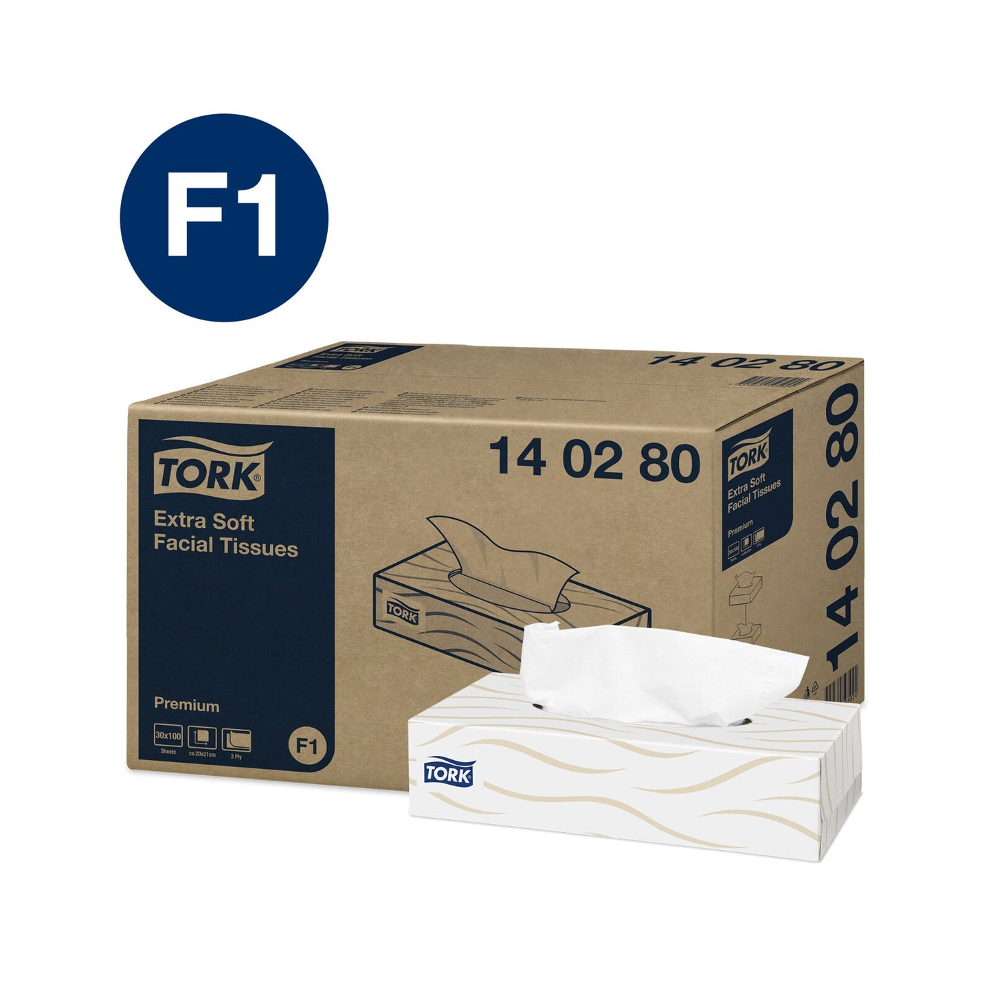 Tork Dispenser veline per il viso Acciaio Inox F1