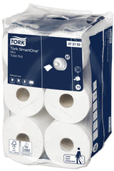 Tork Carta igienica T9 Rotoli carta igienica SmartOne Bianco CF=12PZ