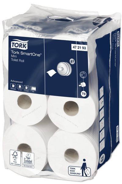 Tork Rotolo carta igienica SmartOne®Mini bianco T9