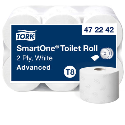 Tork SmartOne®Rotolo carta igienica bianco T8
