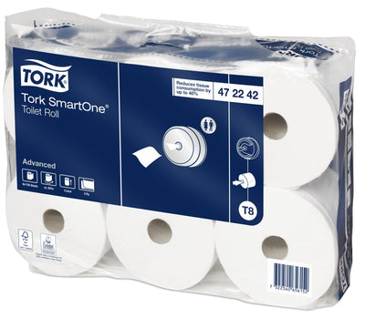 Tork SmartOne®Rotolo carta igienica bianco T8
