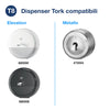 Tork SmartOne®Rotolo carta igienica bianco T8