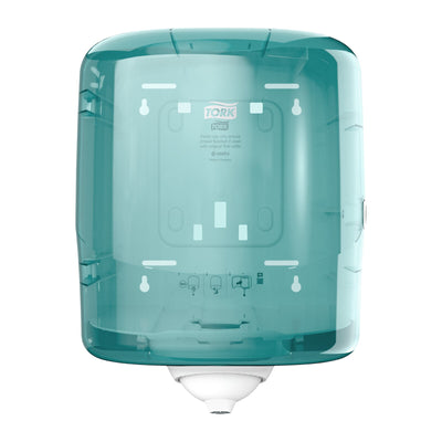 Tork Reflex™ Dispenser a estrazione centrale, bianco e turchese, M4