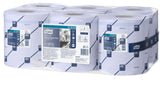 Tork Asciugamano M4 Carta in rotoli a estrazione centrale 2V Blu CF=6PZ