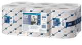 Tork Asciugamano M4 Carta in rotoli a estrazione centrale 1V Bianco CF=6PZ