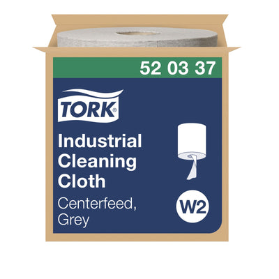 Tork Panni per pulizia industriale grigi W1/2/3