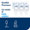 Tork Sapone a schiuma delicato S4, consumi ridotti, 6 flaconi da 1000 ml, 520501