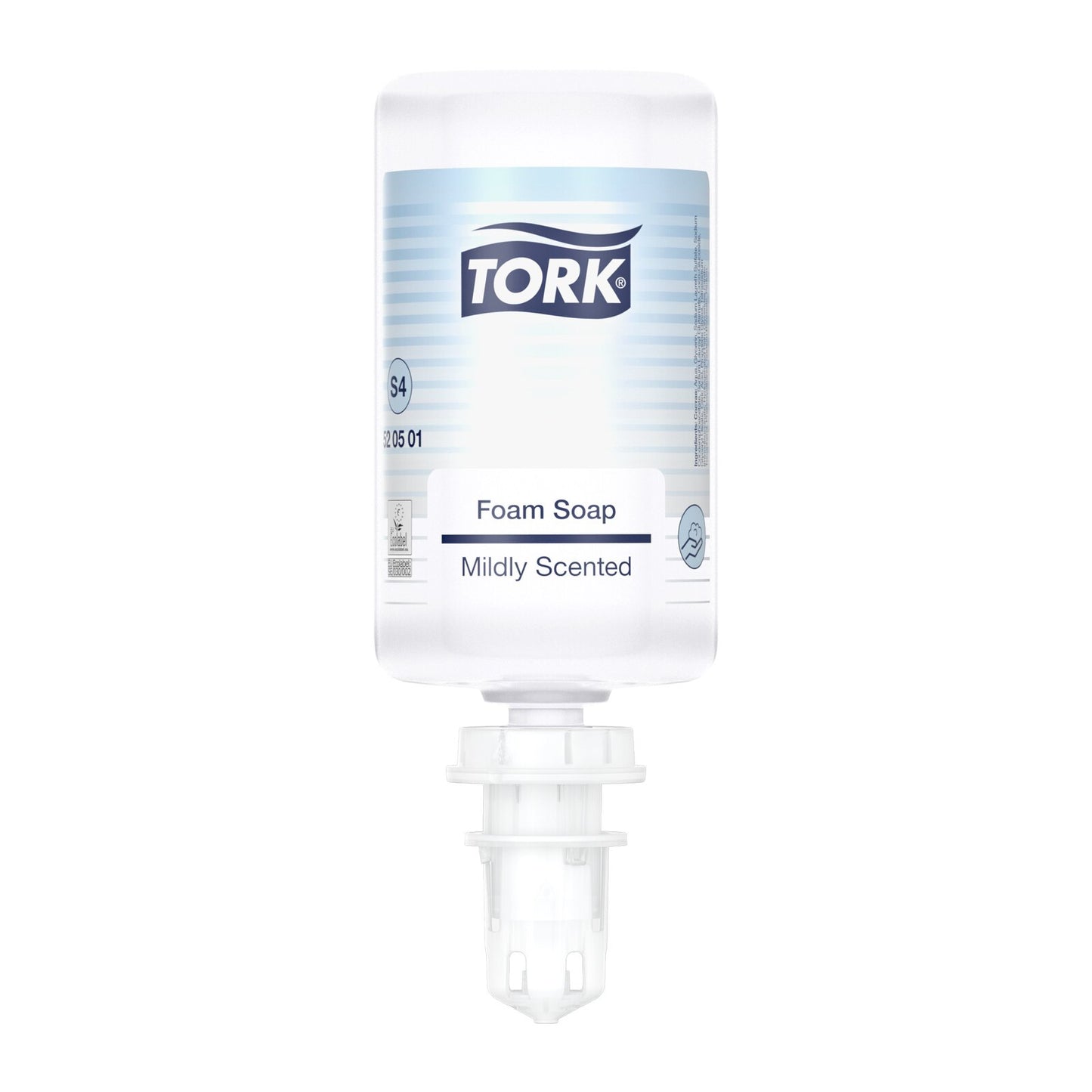 Tork Sapone a schiuma delicato S4, consumi ridotti, 6 flaconi da 1000 ml, 520501