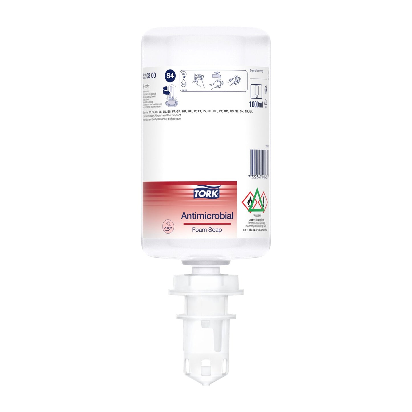 Tork Sapone a schiuma antimicrobico S4