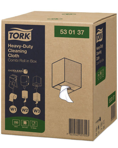 Tork Panno per pulizia ultraresistente bianco, W1/2/3
