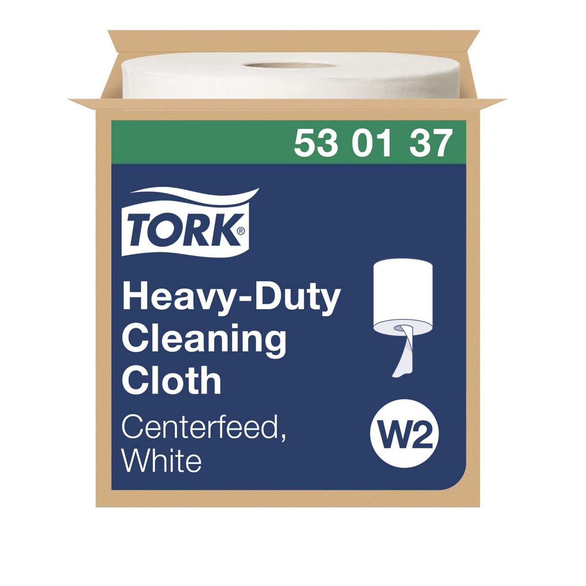 Tork Panno per pulizia ultraresistente bianco, W1/2/3
