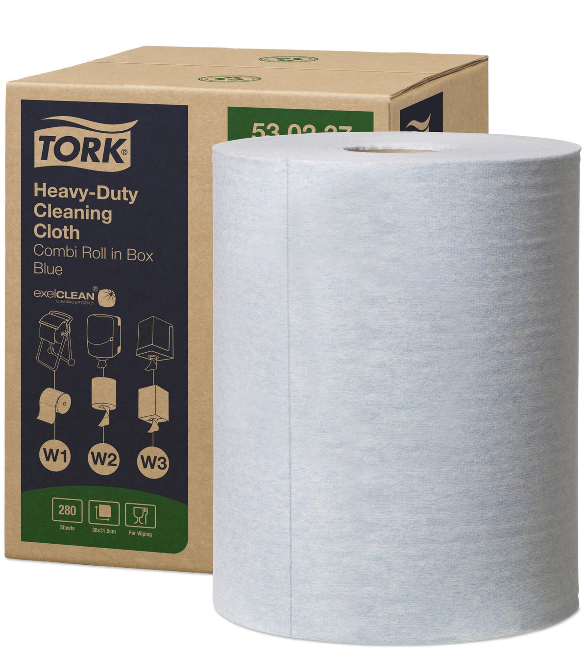 Tork Panno ultraresistente per pulizia blu W1/2/3