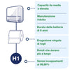 Tork Matic®Dispenser per asciugamani di carta a rotolo bianco, H1