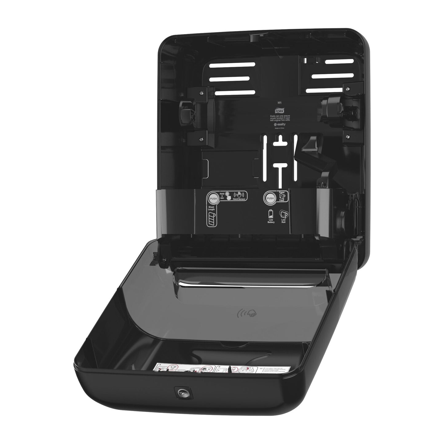 Tork Matic®Dispenser per asciugamani a rotolo nero, H1