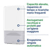 Tork PeakServe®Dispenser automatico salviette bagno da parete a erogazione continua bianco H5