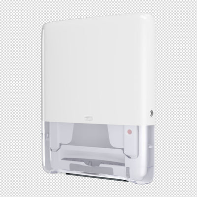 Tork PeakServe®Mini Dispenser asciugamani a erogazione continua™ monouso, bianco, H5, elevata capienza, linea Elevation, 552550