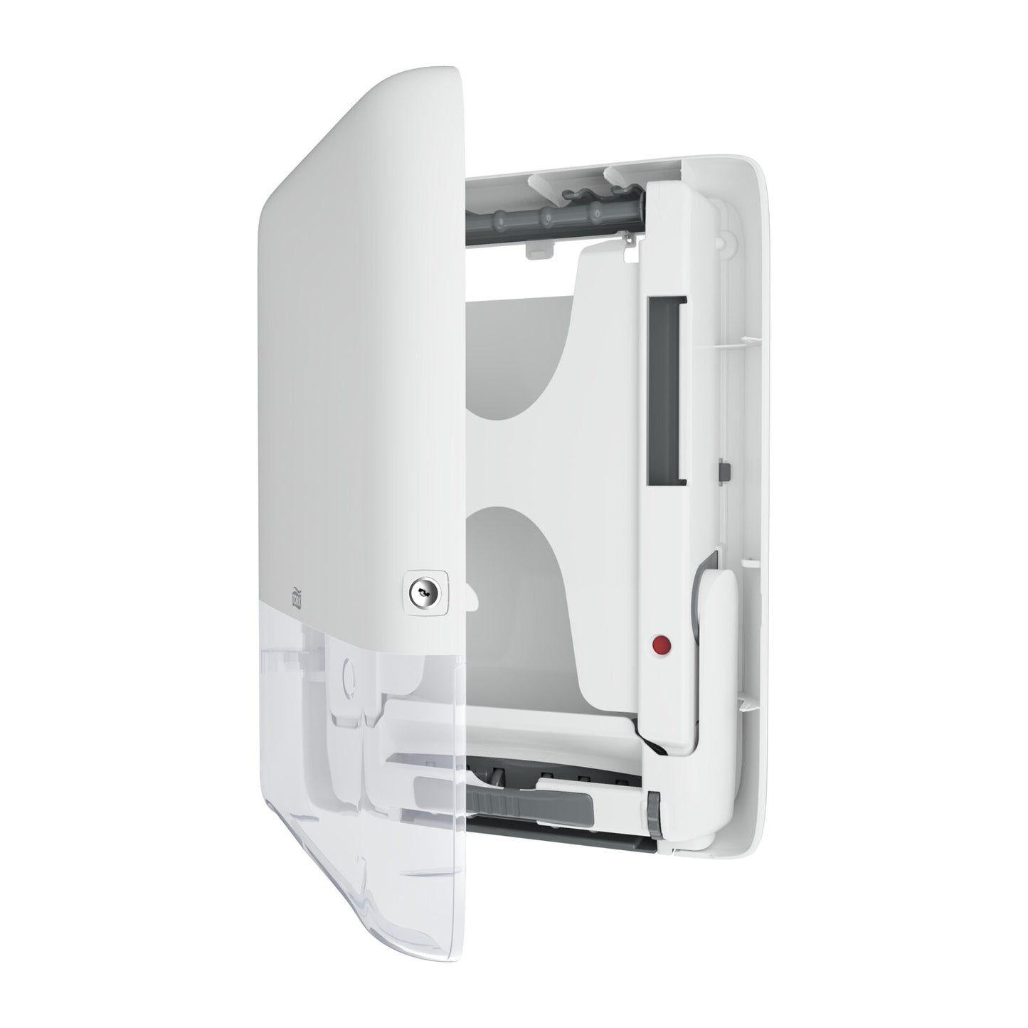 Tork PeakServe®Mini Dispenser asciugamani a erogazione continua™ monouso, bianco, H5, elevata capienza, linea Elevation, 552550