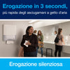 Tork PeakServe®Mini Dispenser asciugamani a erogazione continua™ monouso, bianco, H5, elevata capienza, linea Elevation, 552550