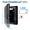 Tork PeakServe®Mini Dispenser asciugamani a erogazione continua™ monouso nero H5