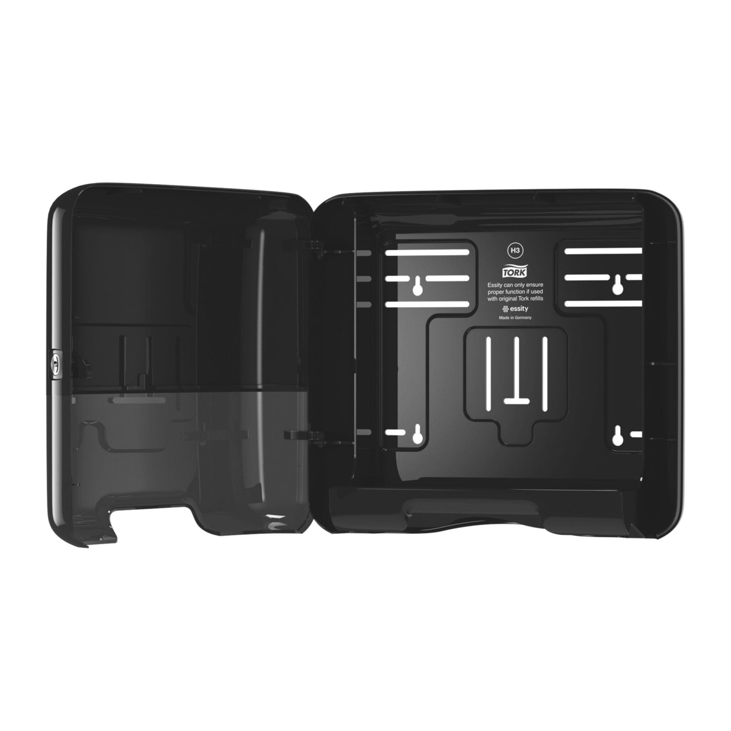 Tork Dispenser Mini per asciugamani piegati a V Nero H3