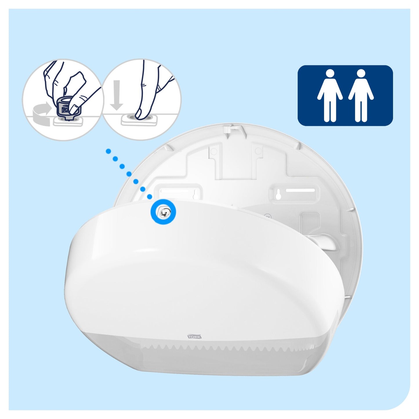 Tork Dispenser carta igienica Mini Jumbo