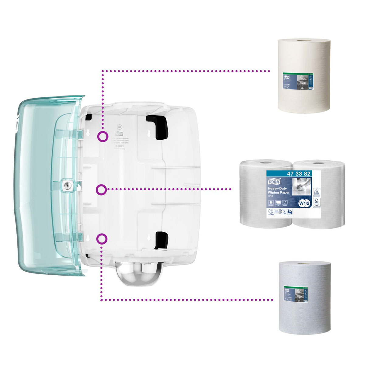 Tork Dispenser Maxi a estrazione centrale